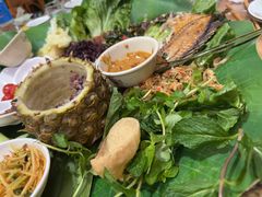 -沐毫傣泐云南菜孔雀宴•手抓饭傣味烧烤(曼听店)