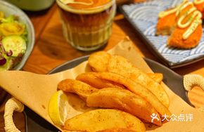 Cod Fish with French Fries