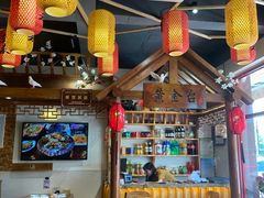 -东来菜馆•手抓海鲜家常菜•海鲜锅贴(鸽子窝店)