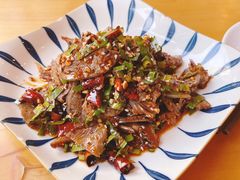 德宏芫荽拌牛肉-山茶云南菜(中关村店)