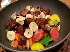 澳洲雪花牛肉炒彩椒-广州柏悦酒店·悦景轩·粤菜餐厅