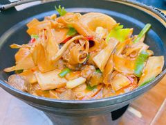 野生菌焖牛肉块-雀舞云南菜(天津天河城购物中心店)
