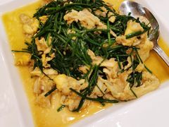 鹅蛋炒沙葱-新疆大厦·慕士塔格餐厅