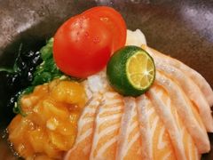 三文鱼刺身盖饭-赤稻·日式料理(禅城店)