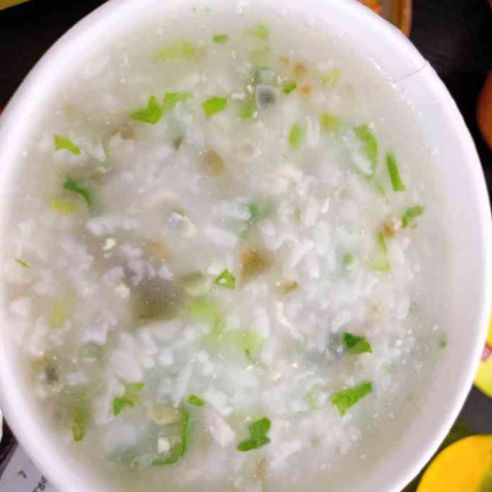 米心粥铺(市立医院店)-"单位早餐只有稀饭和鸡蛋可吃,但吃这点儿肯.