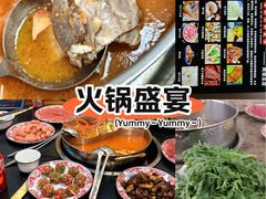 -乳仔牛牦牛汤锅 烤羊排(松潘古城店)
