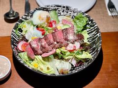 果木香烤牛肉温泉蛋沙拉-Mr.cattle·卡图牛扒(中建广场店)