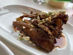 茉莉花熏小黄鱼-上海会馆(香港名都店)