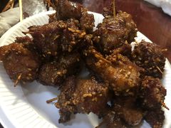 -老红桥炸灌肠牛肚锅烧烤(定福庄店)