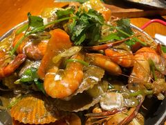 手抓海鲜黄咖喱味-仓库南洋海鲜小排档(柳河路店)