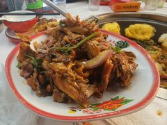 沈阳凉拌鸡架-那红花·东北菜铁锅炖(仙林金鹰店)