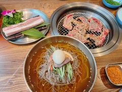 -明洞阿姨·韩式酱蟹烤肉·创意料理(三元桥店)