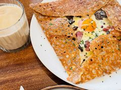 蘑菇熏肉荞麦可丽饼-RAC BAR(安福路店)