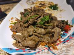 香菜孜然羊肉-57度湘(王府井10F店)