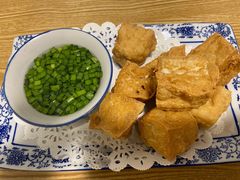 炸普宁豆干-黄记潮汕甜汤(贝底田坊店)