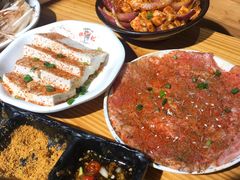 秘制香辣牛肉-胖记烤肉(江汉路店)