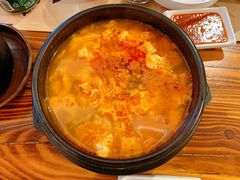 嫩豆腐汤-万兴佳烤肉·长白山老味道(宏泰广场店)