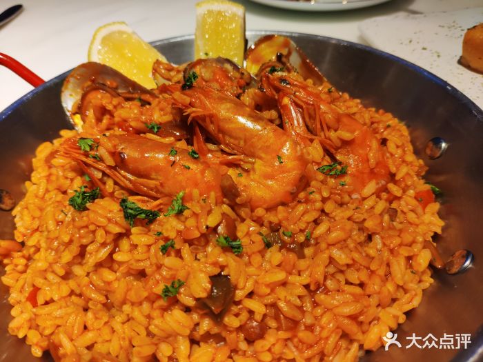 蓝鹊3号(momopark店)-西班牙海鲜烩饭图片-西安美食-大众点评网