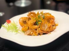 喼汁柠檬烹大虾-花影小筑餐厅