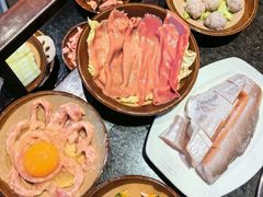 手打虾滑-巴蜀大宅门火锅(新华公园店)