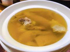 菌菇鸡汤-绿茶餐厅(华联万柳店)