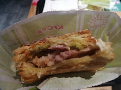 熏鸡法风烧饼单品-肯德基(东四南大街店)