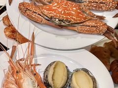 -广州万富希尔顿酒店-感趣自助餐厅·生蚝海鲜刺身