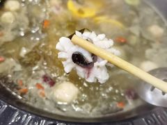 -景明轩•养生酸汤鱼火锅 云贵鲜菌 现舂野果酸汤(王寨小区店)