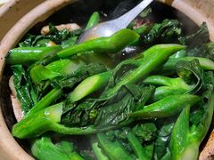 虾酱芥兰啫啫煲-惠食佳(滨江大公馆店)