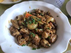 蟹子海鲜鱼肚焖鸡-台山美食一绝阿四台山黄鳝饭(阿四创作店)