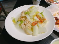 腐皮杭白菜-老头儿油爆虾·知味杭州(爱琴海购物中心)