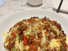 黑椒嫩牛肉焗饭-曼玉餐厅(中原万达店)