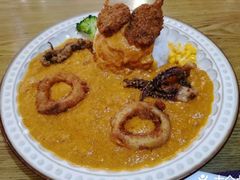 多汁腿排咖喱饭-食彩美印度特色美食餐厅·印度料理