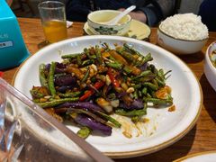 干煸茄子豆角-东来土菜馆(民祥园路店)