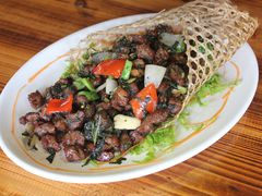 紫苏炒蒙古牛肉粒48元-高村农场