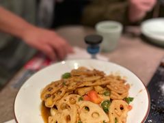 绿茶小炒藕片-绿茶餐厅(崇文门新世界店)