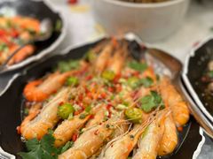 罗氏虾-广州中心皇冠假日酒店-环市食坊·海鲜自助餐厅