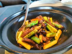 芦笋鸡枞菌啫牛柳-三利音·东方司宴(外滩店)