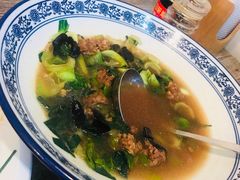 狮子头青菜汤-邵老爹老杭州白斩鸡·家常菜(建国北路店)