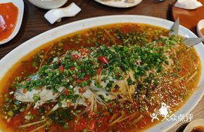 Fresh Chili and Young Ginger Jumping Fish