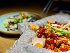 芒果蛋配辣子鸡-味界·精致赣菜(招商花园城店)