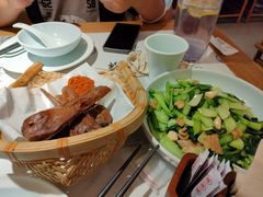 油渣炒四季青菜-望湘园·洞庭渔宴(永旺店)