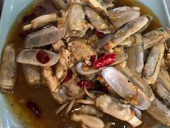 辣炒蛏子-老谭虾王蟹皇·龙虾·烧烤(蝴蝶湾店)