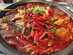 -探鱼·鲜青椒爽麻烤鱼(天河优托邦店)