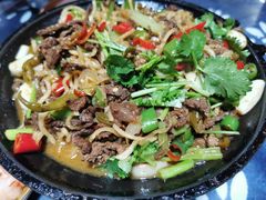 干煸牛肉丝-张关合渣(航空大道店)