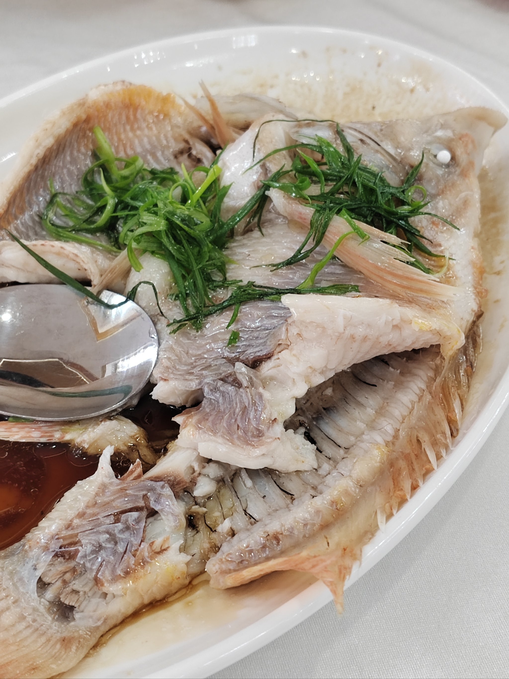 清蒸花雕鱼真的好鲜好好吃