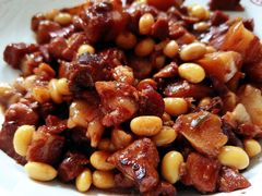 黄豆烧肉-北大学一食堂