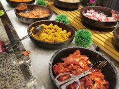 自助取餐区-佰烧海鲜烤肉火锅自助(世茂国际广场店)