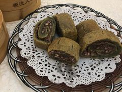 绿茶红豆薄撑-顺德人家食府(黄金广场店)