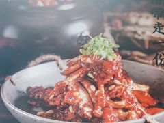 -草家酱蟹炭火烤肉店(珲春南路二店)